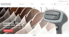 Desktop Screenshot of blackanddeckerappliances.com